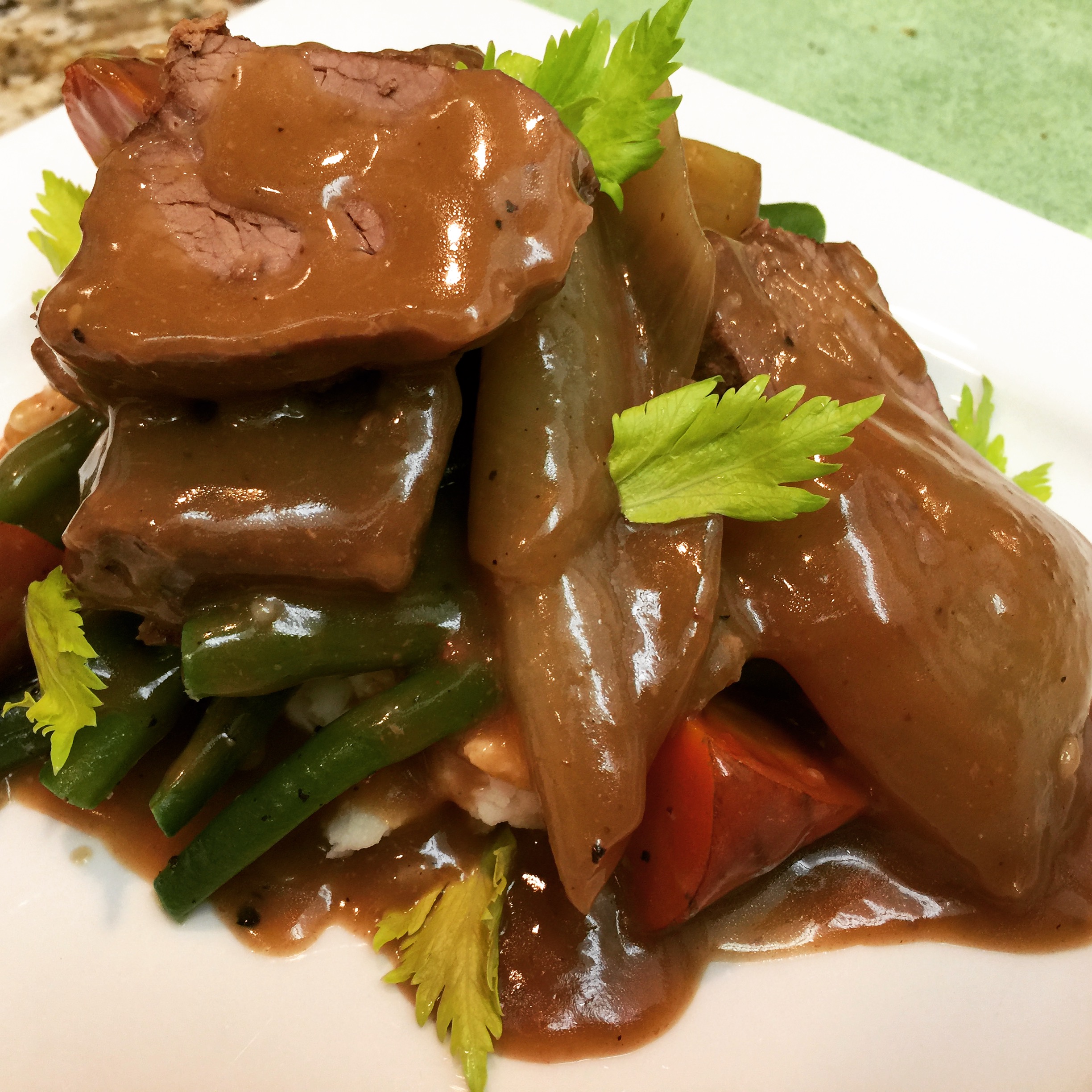 plated soul pot roast-slow-braised comfort food with deep flavor and soul